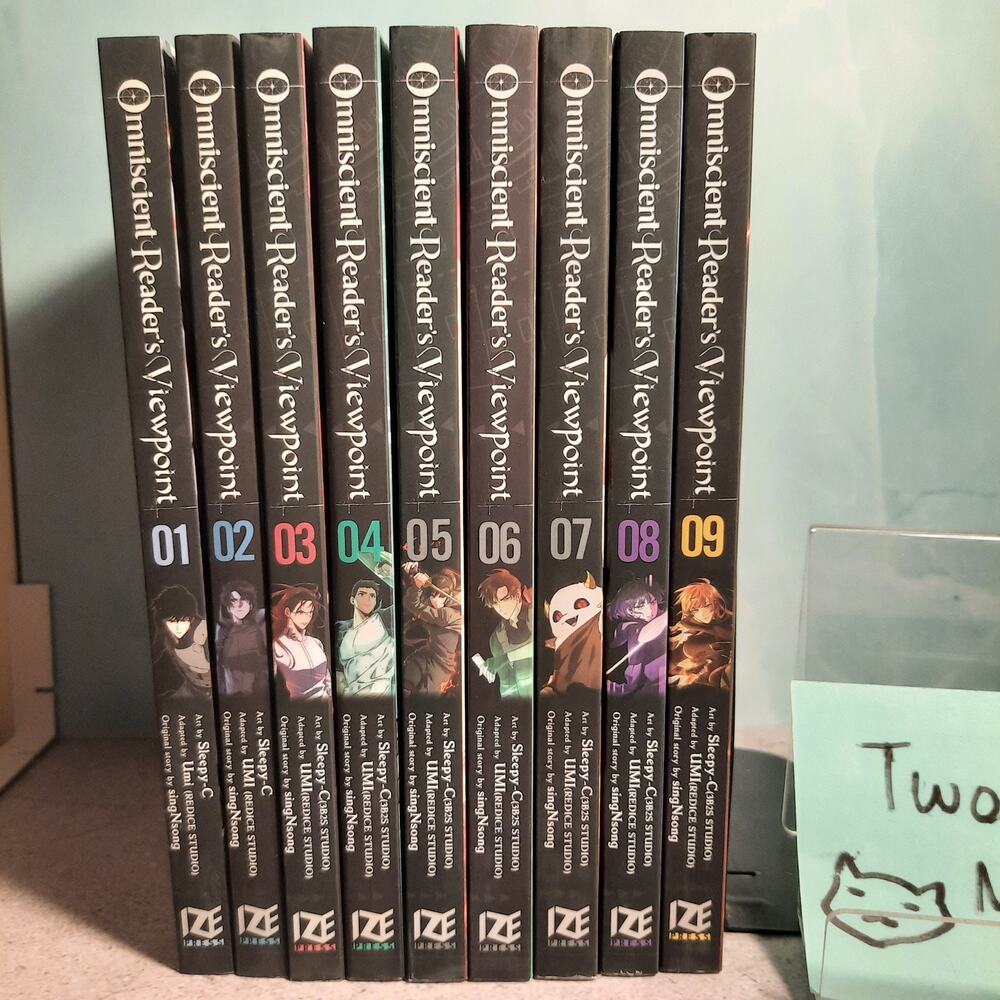 📚 Omniscient Reader's Viewpoint Vol. 1-9 Official English Manga Bundle